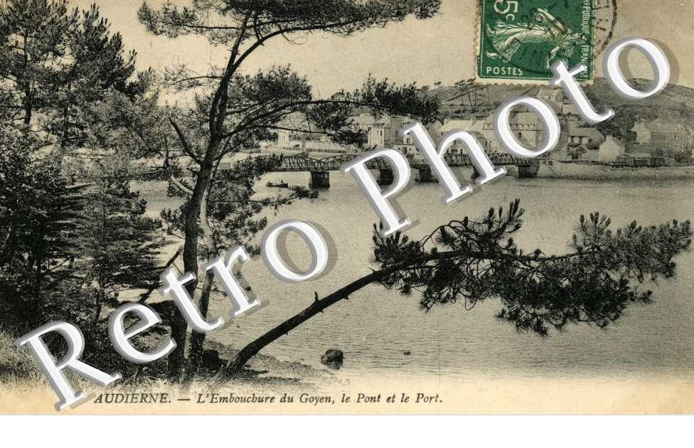 l'embouchure du Goyen, le Pont et le port