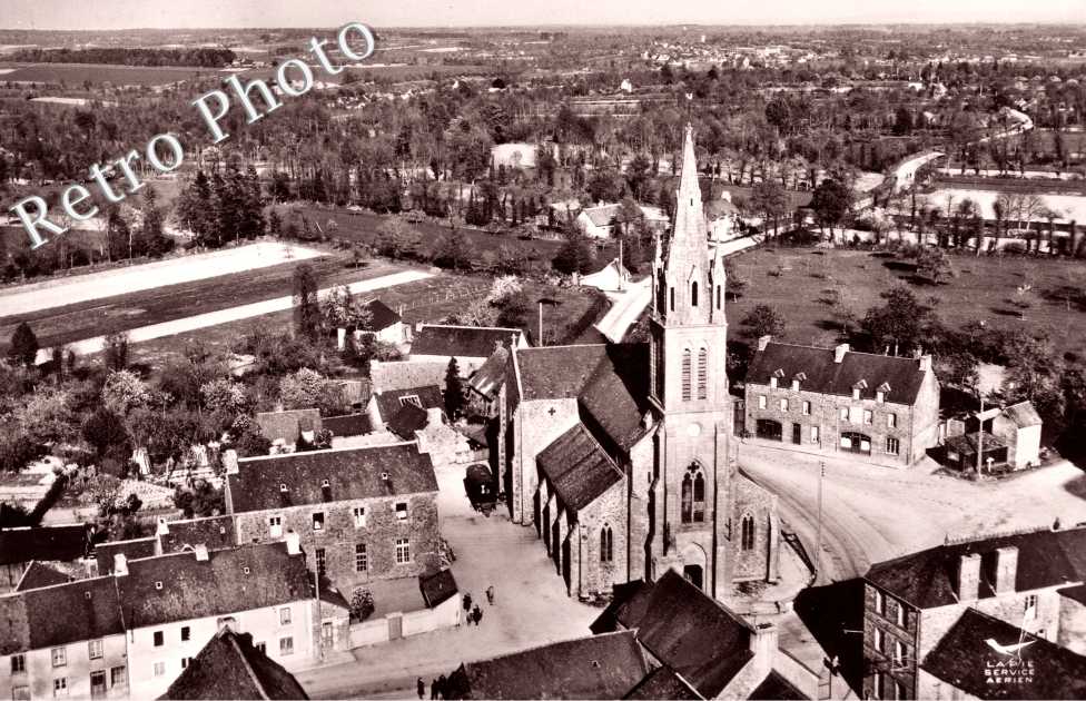 place de l&#039;eglise  -  annees 50