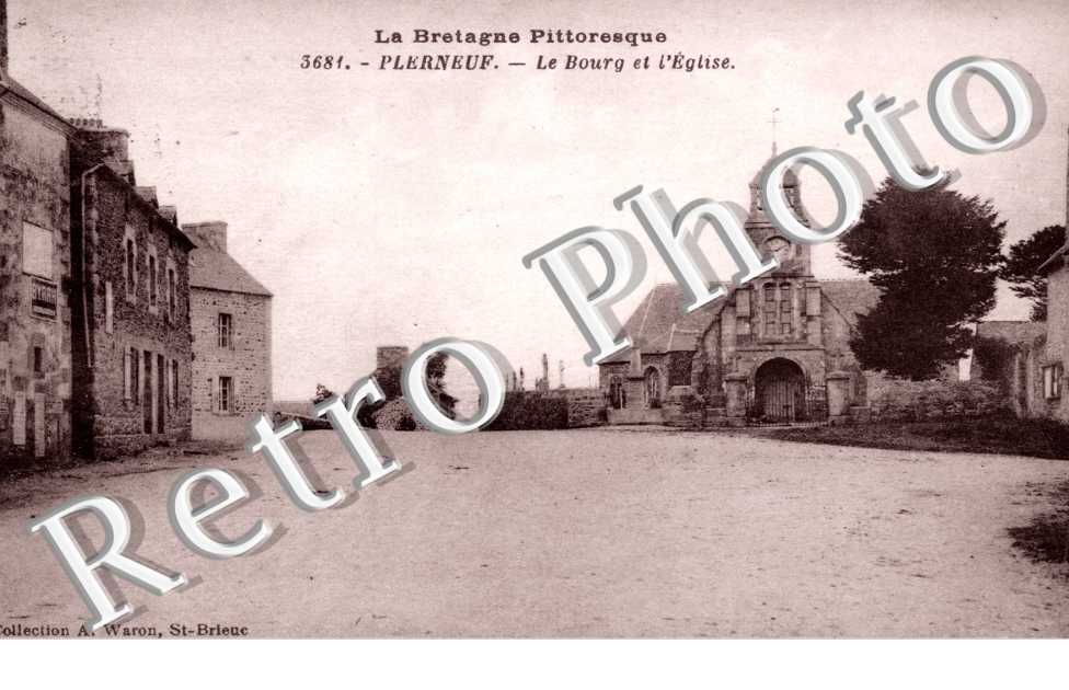 le bourg et l&#039;eglise