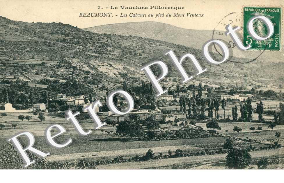 Les Cabanes au pied du Mont Ventoux