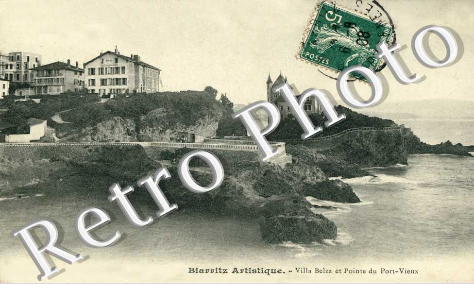Villa Belza et pointe du Vieux Port