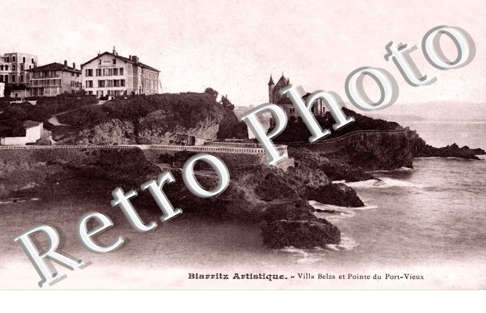 Villa Belza et pointe du Vieux Port