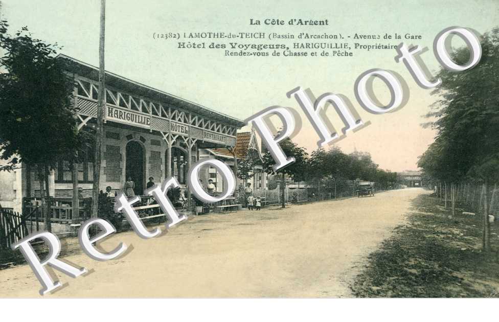 Avenue de la gare - hotel des Voyageurs