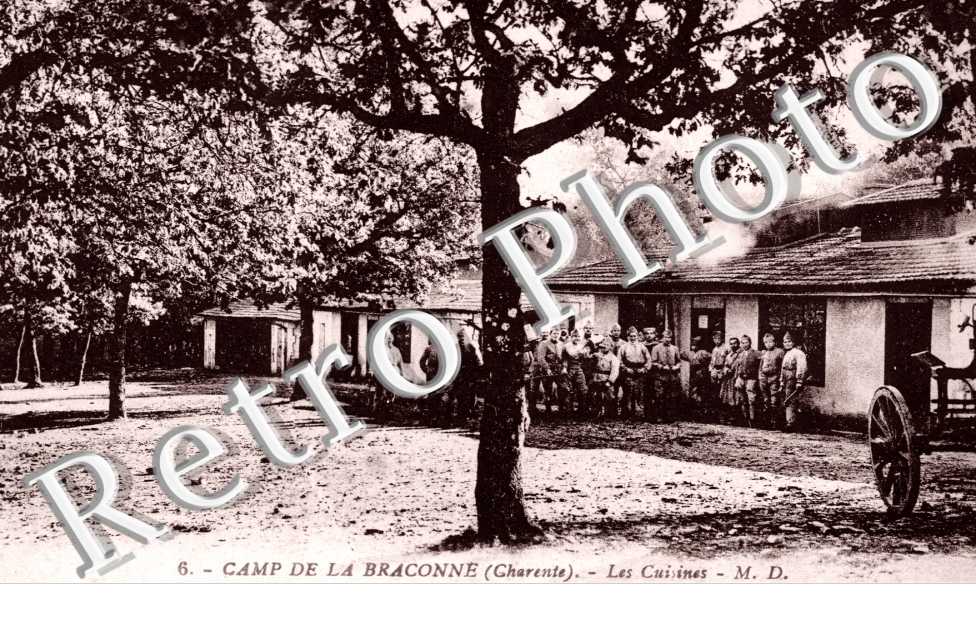 Camp de la Braconne - les cuisines