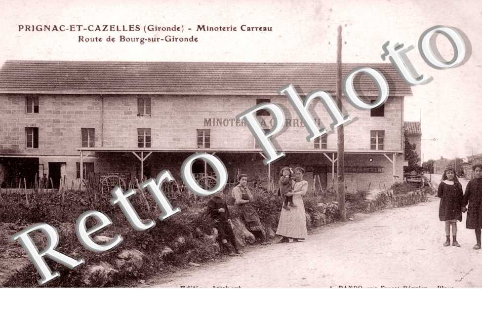 Minoterie Carreau  Route de Bourg-sur-Gironde