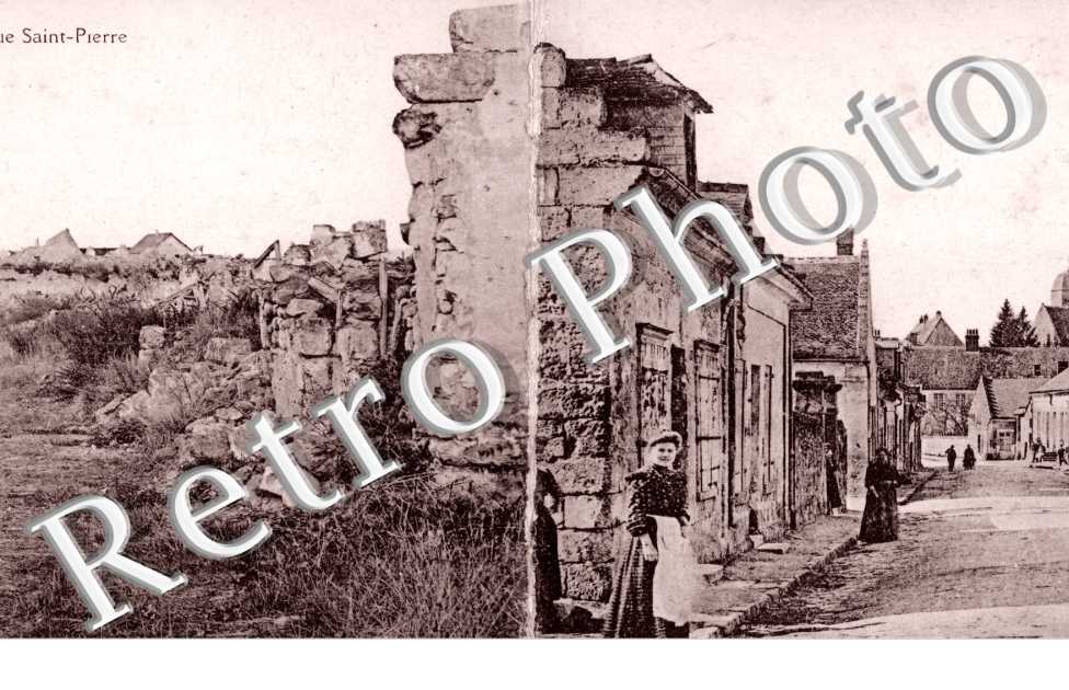 la rue Saint-Pierre avant et apres la grande guerre