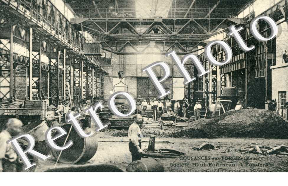 societe haut fourneau et fonderie Grand chantier de mecanique