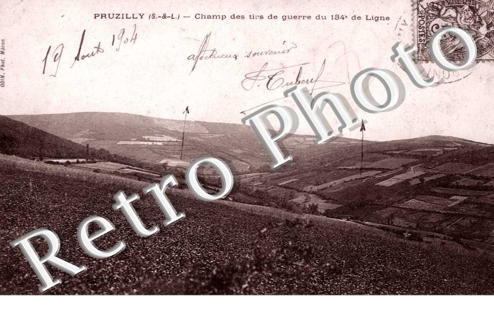 champ des tirs de guerre du 134e de ligne