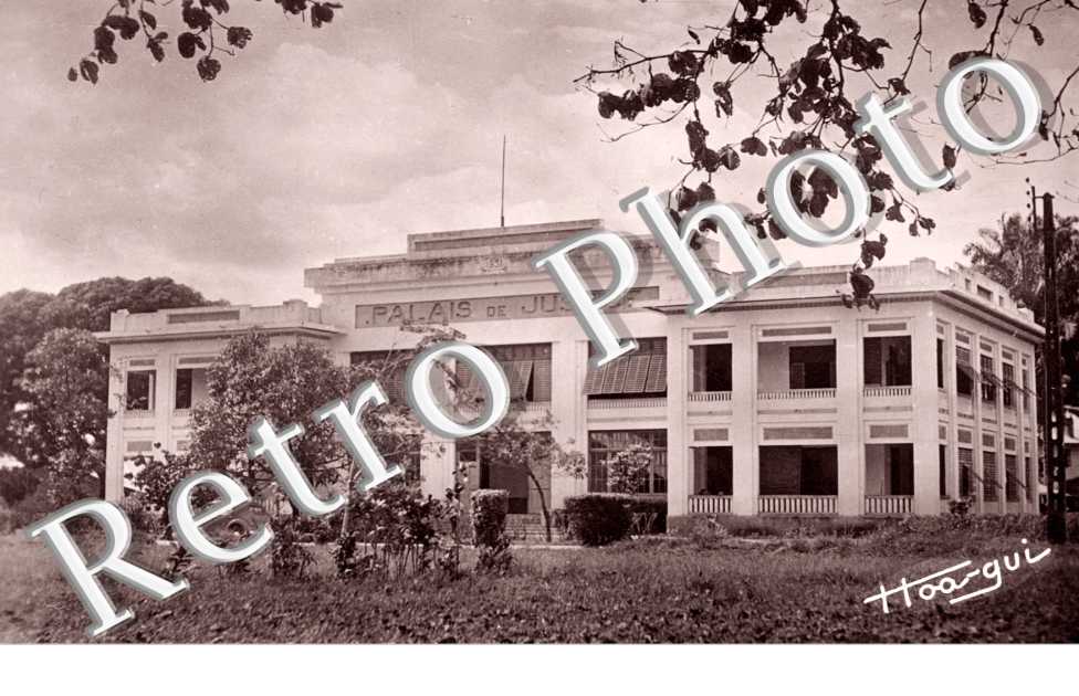 le palais de justice  -  annees 50-60