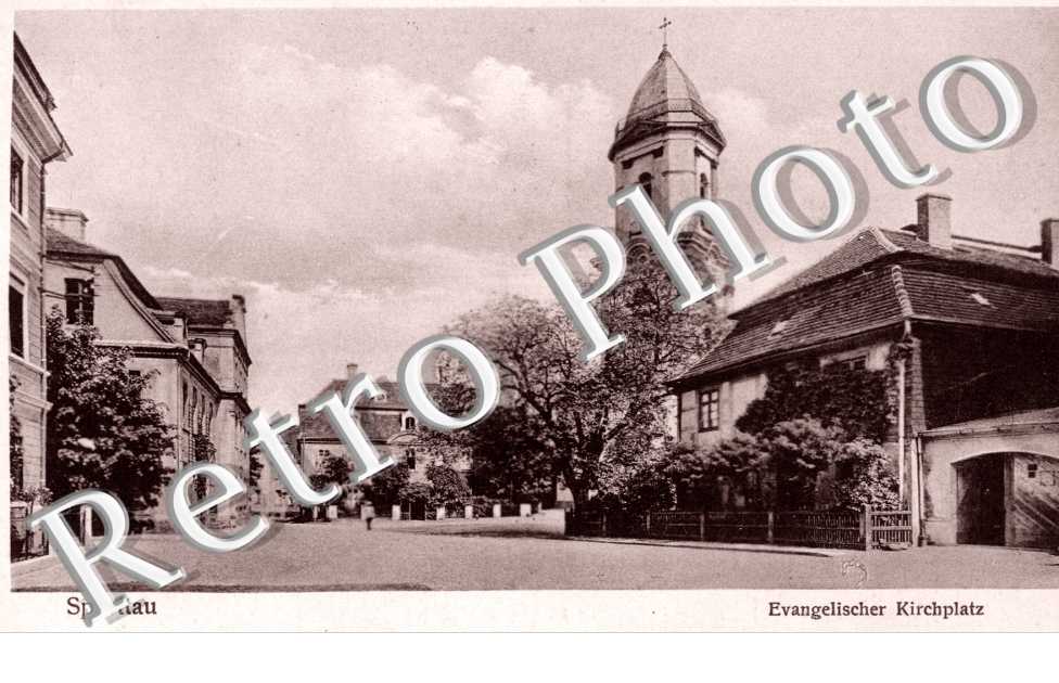 Sprottau  Evangelischer Kirchplatz