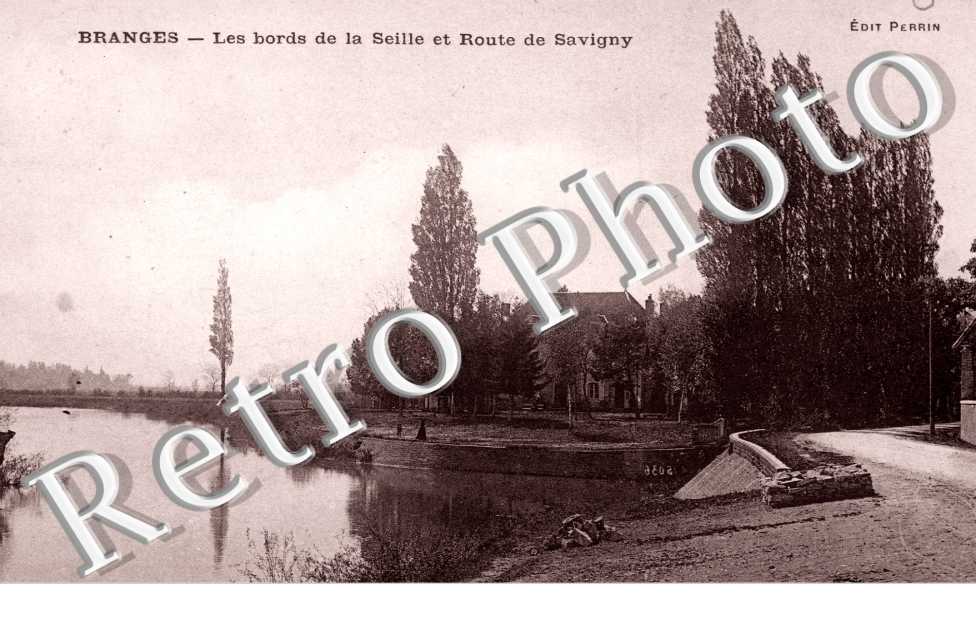 Les Bords de la Seille et Route de Savigny