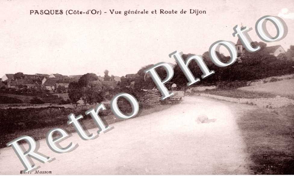 vue generale  et route de Dijon