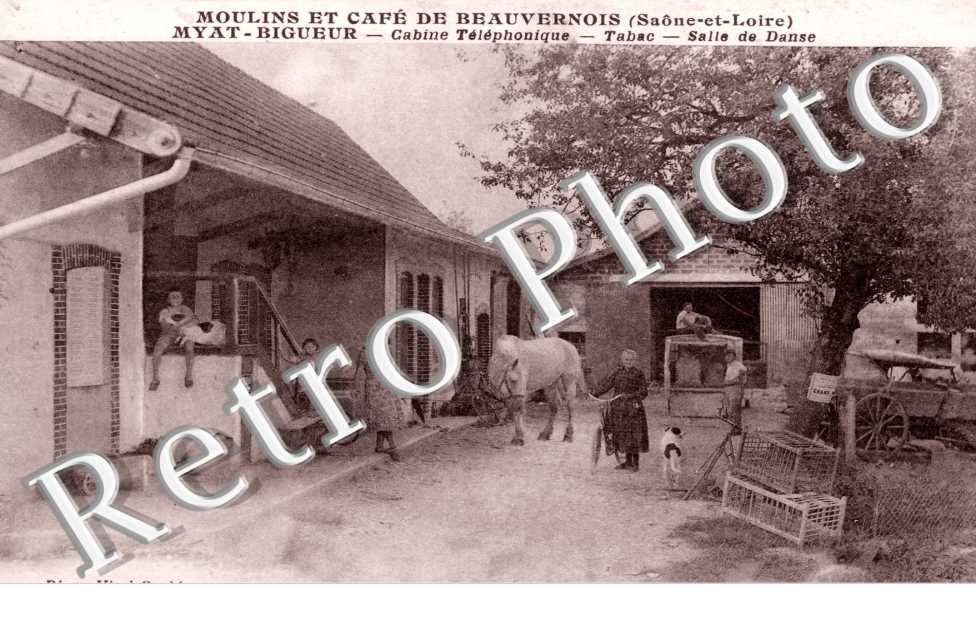 MYAT BIGUEUR  Moulin et Café de Beauvernois