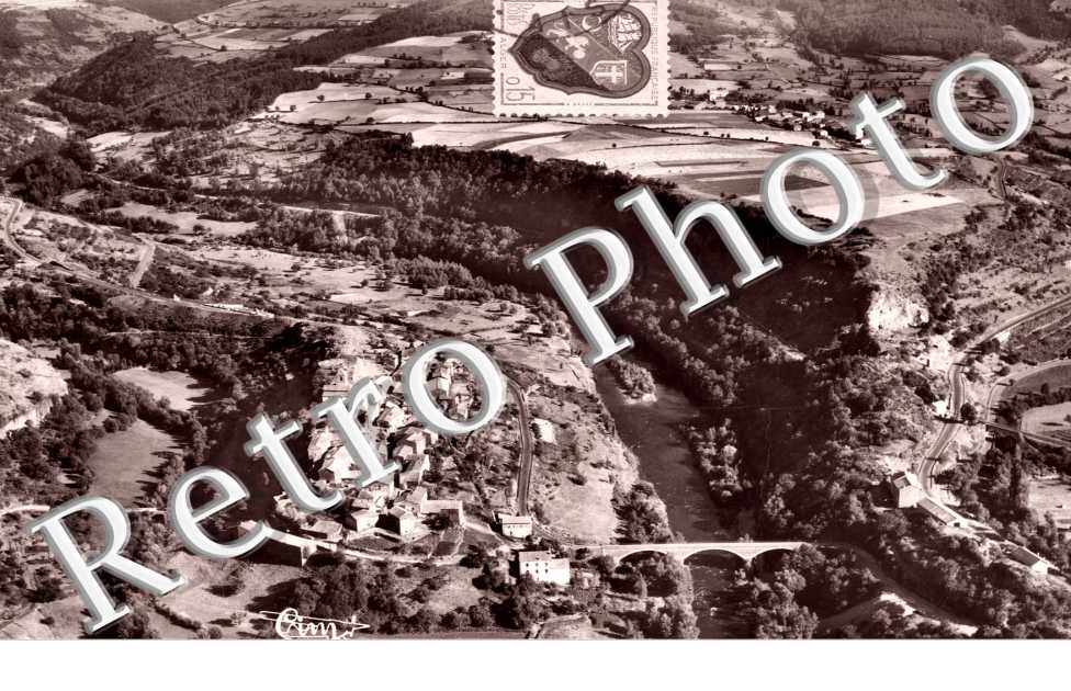 vue panoramique aerienne  -  annees 50/60