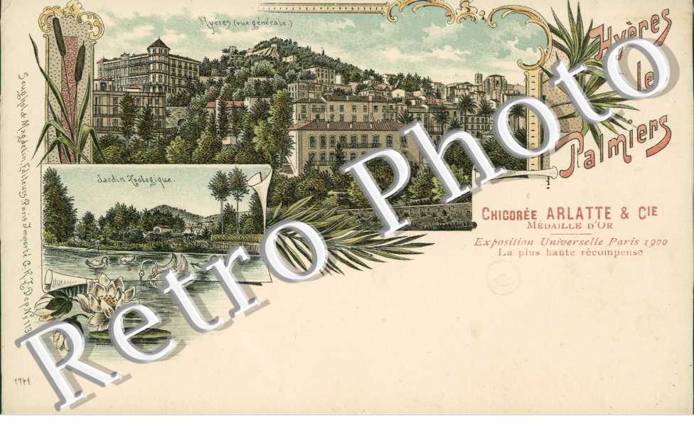 jardin zoologique Vue generale  Pub Chicoree Arlatte