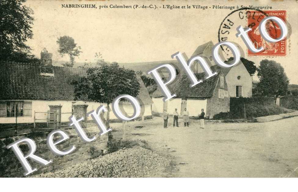 l&#039;eglise et le village Pelerinage a Sainte-Marguerite
