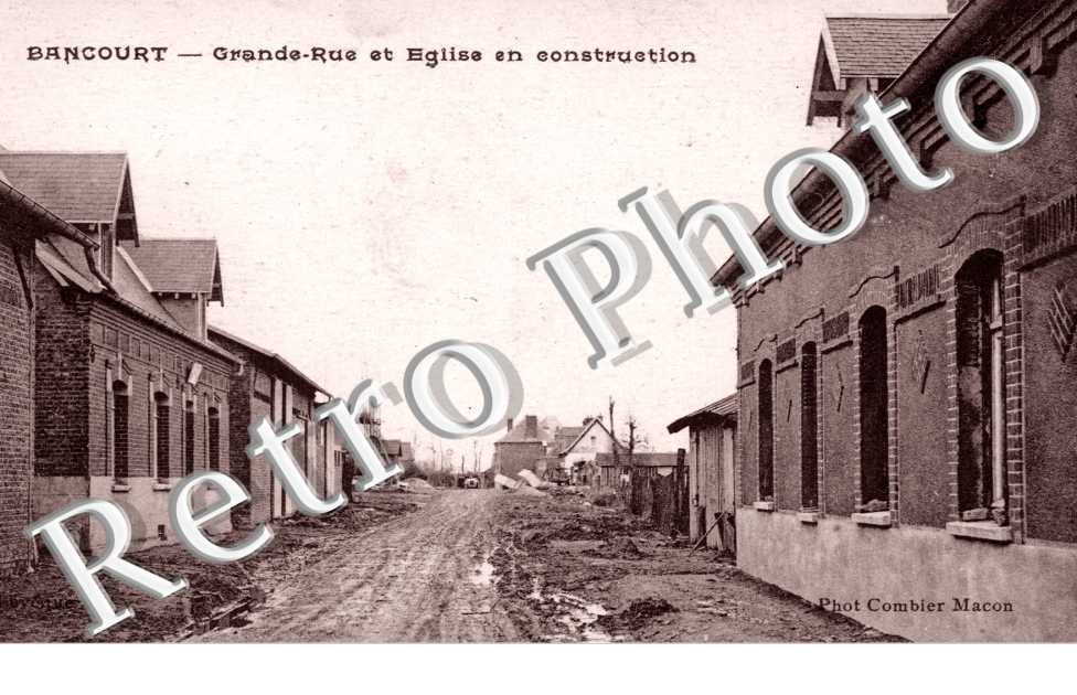 Grande Rue et lise en construction
