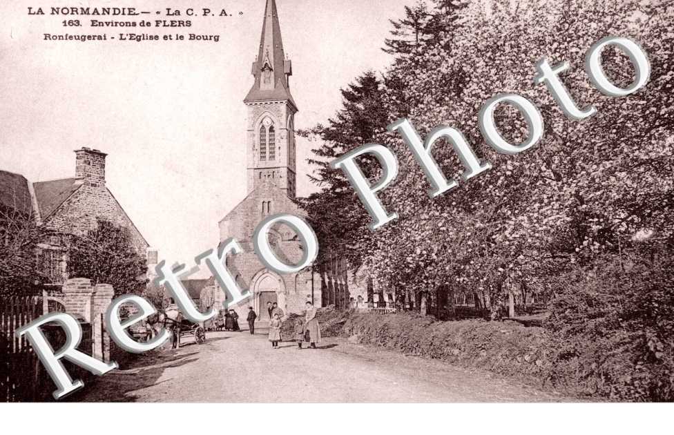 l&#039;eglise et le bourg