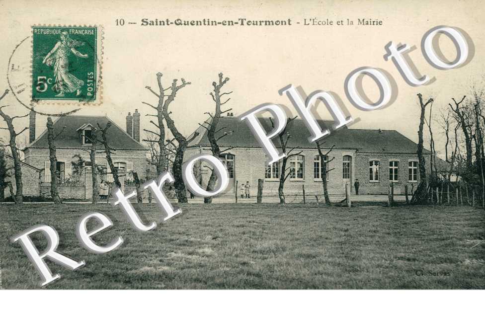 L&#039;école et la Mairie