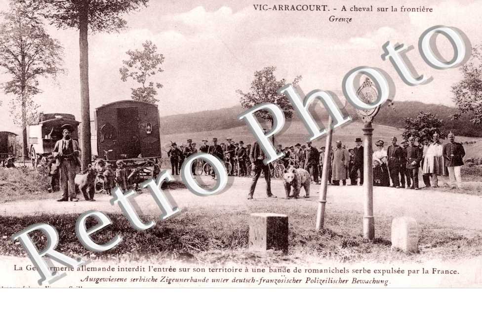 Bande de Romaniches Serbe expulsee par la France