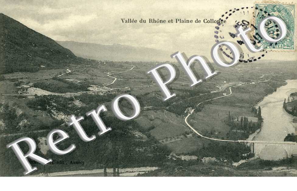 Vallee du Rhone et plaine de Collonge