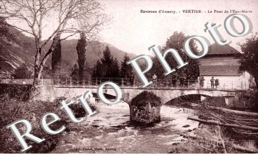 Vertier Le pont de l&#039;Eau Morte