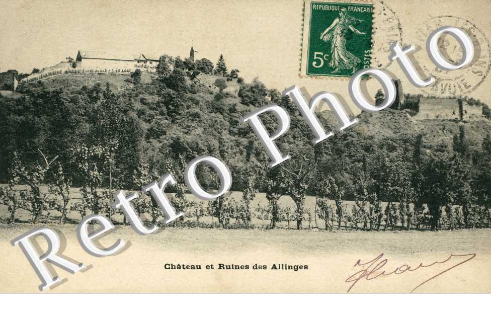 Chateau et ruines des Allinges