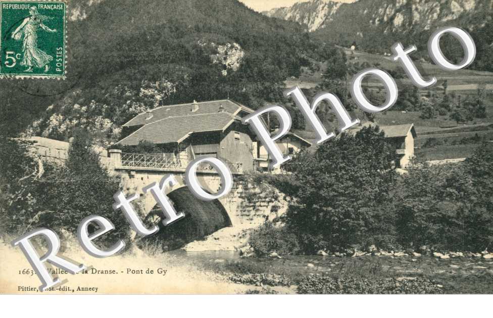 Vallee de la Dranse Pont de Gy