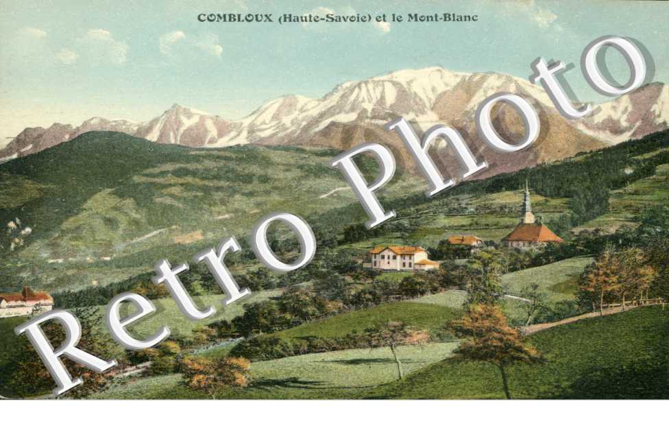 Combloux et le Mont Blanc