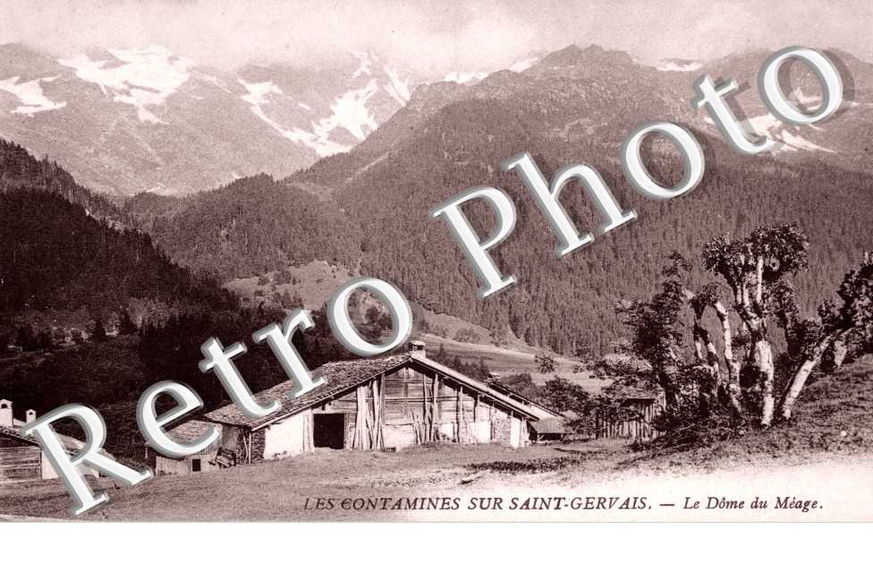 Les Contamines sur Saint Gervais Le Dome du Meagea