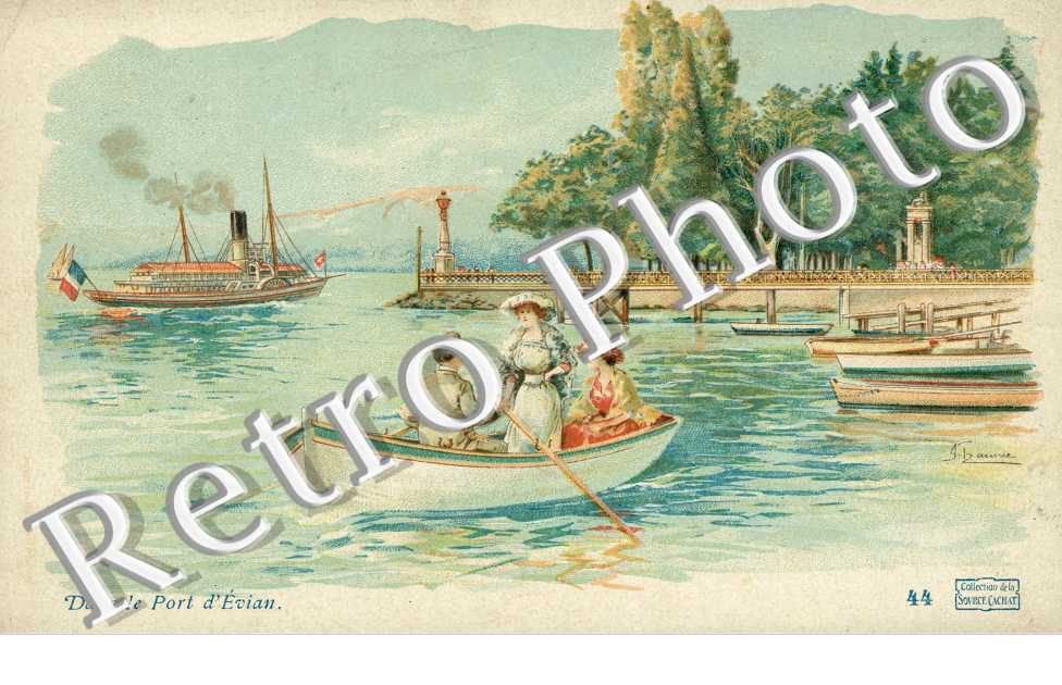 Dans le port d&#039;Evian