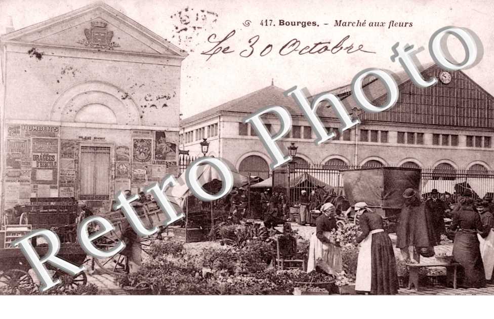 marche aux fleurs