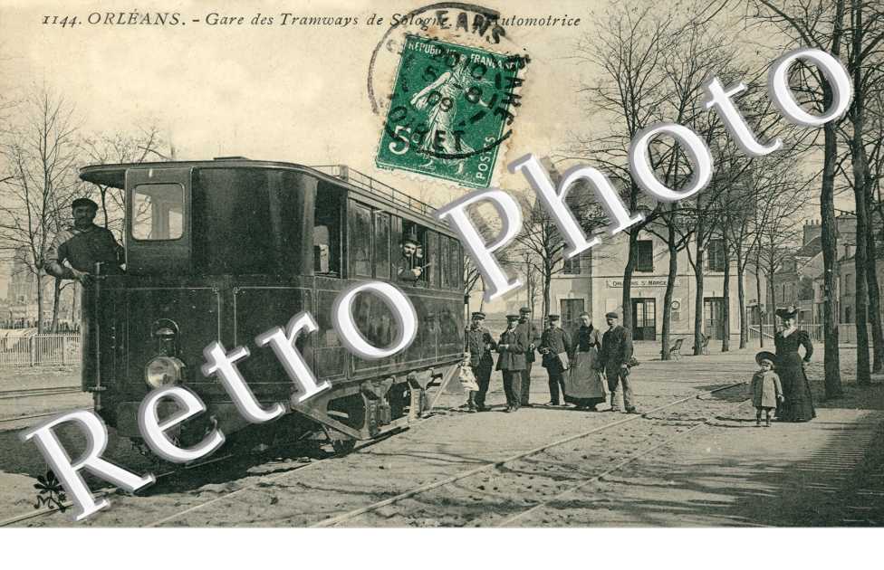 gare des tramways de Sologne Automotrice
