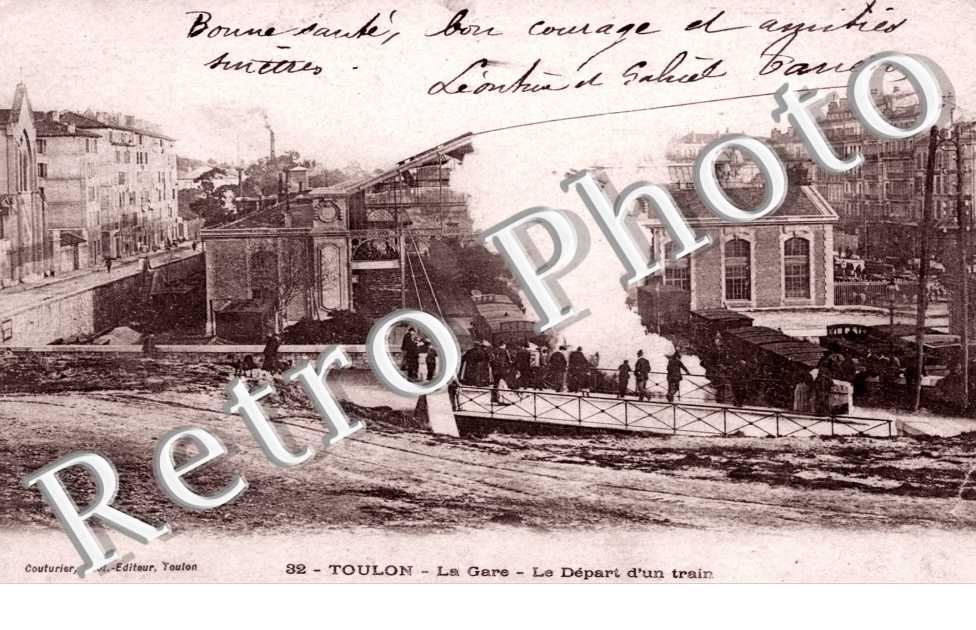 la gare le depart d&#039;un train