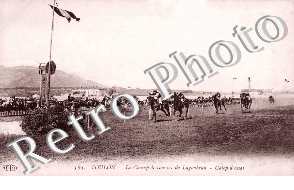 le champ de courses de Laboubran  Galop d'essai