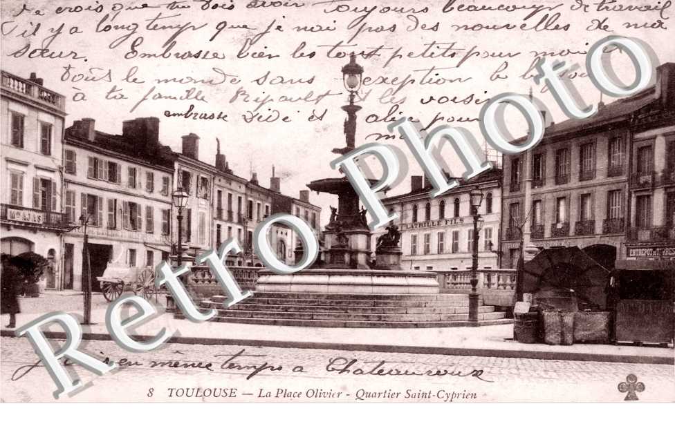 la Place Olivier Quartier Saint-Cyprien