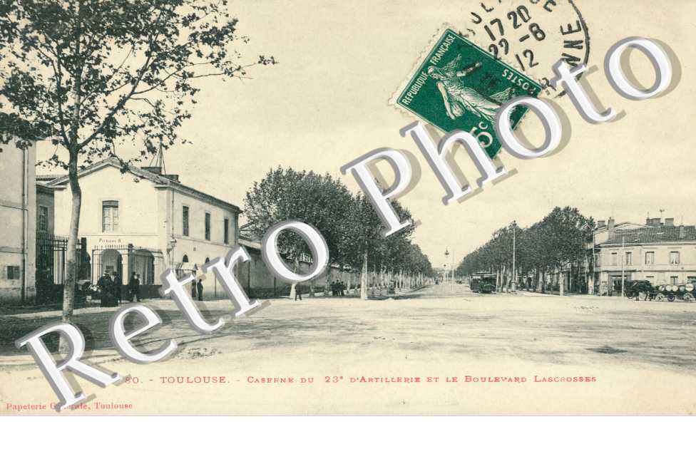 caserne du 23eme et boulevard Lascrosses