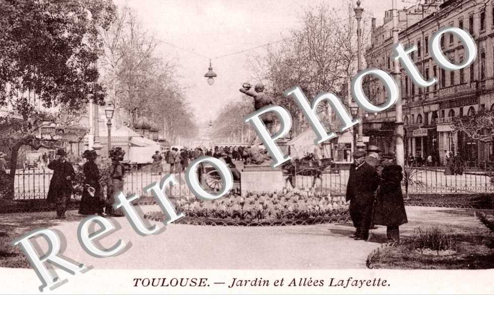 jardin et allees Lafayette - Jaures (allees Jean)