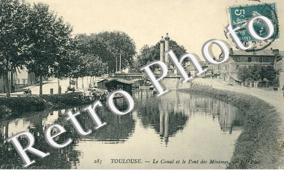le canal et le pont des Minimes