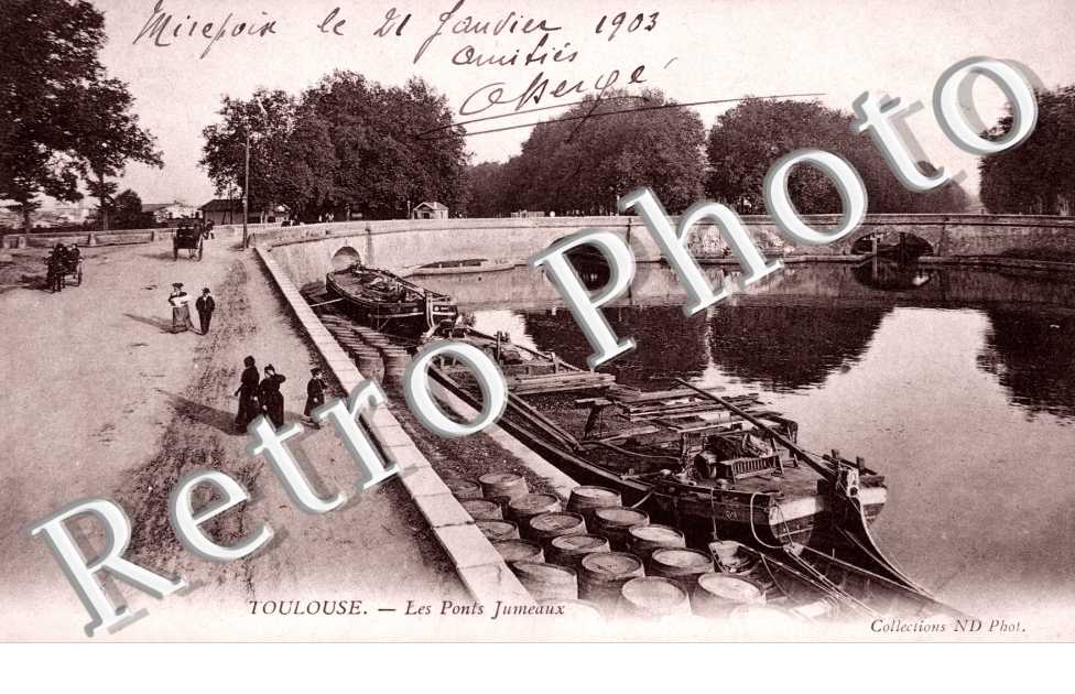 les ponts jumeaux (quartier des Sept Deniers)