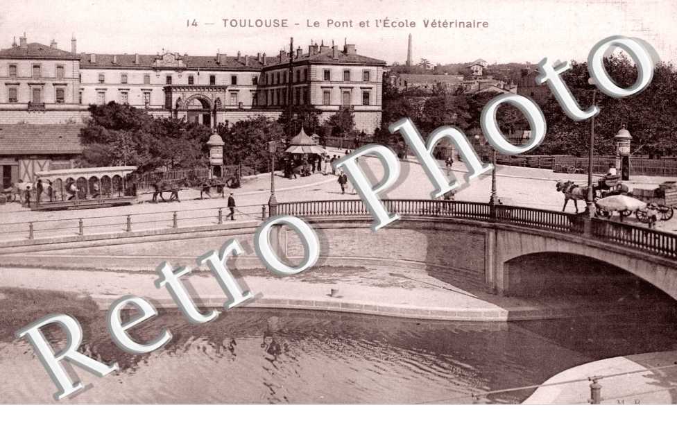 le pont et l'Ecole Veterinaire