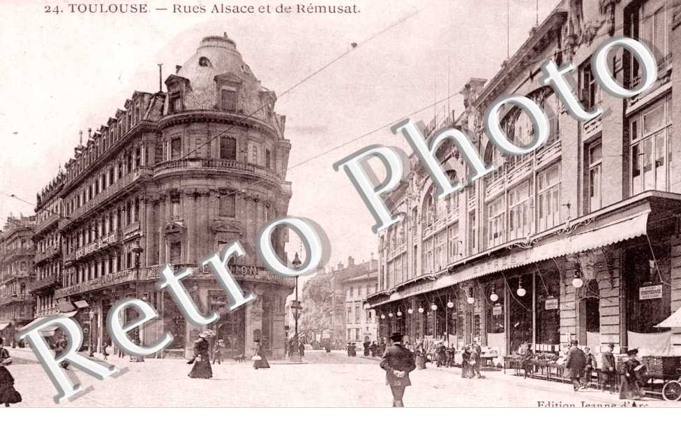 Rues Alsace et de Remusat