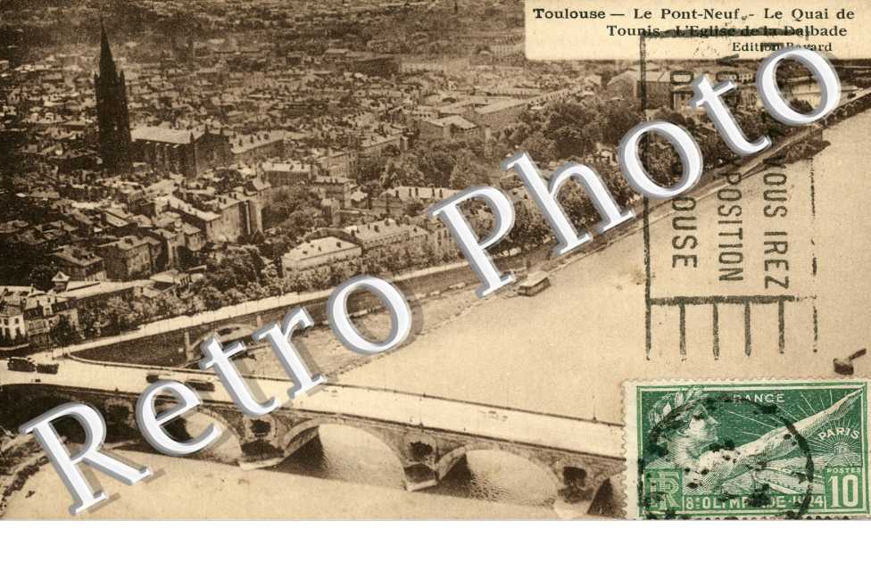 Le Pont Neuf Le quai de Tounis L'église de la Dalbade