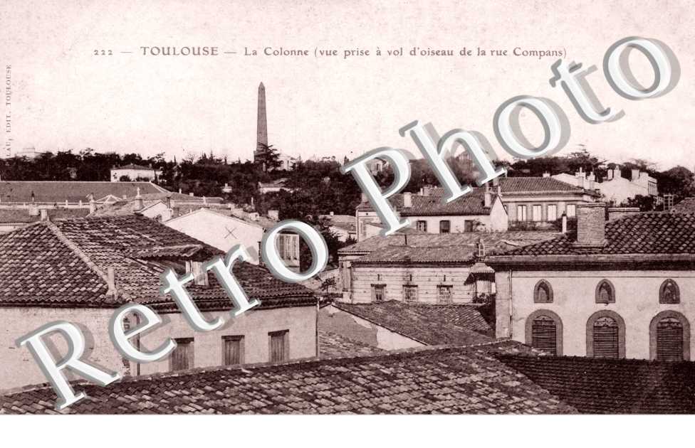La Colonne Vue prise de la rue Compans