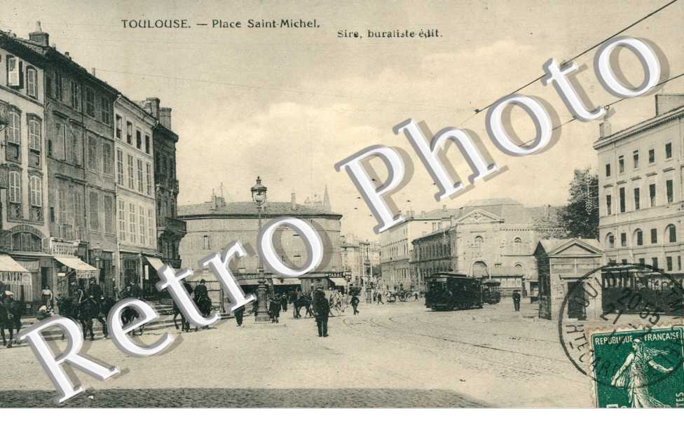 Place saint Michel - Lafourcade (place Augustin)