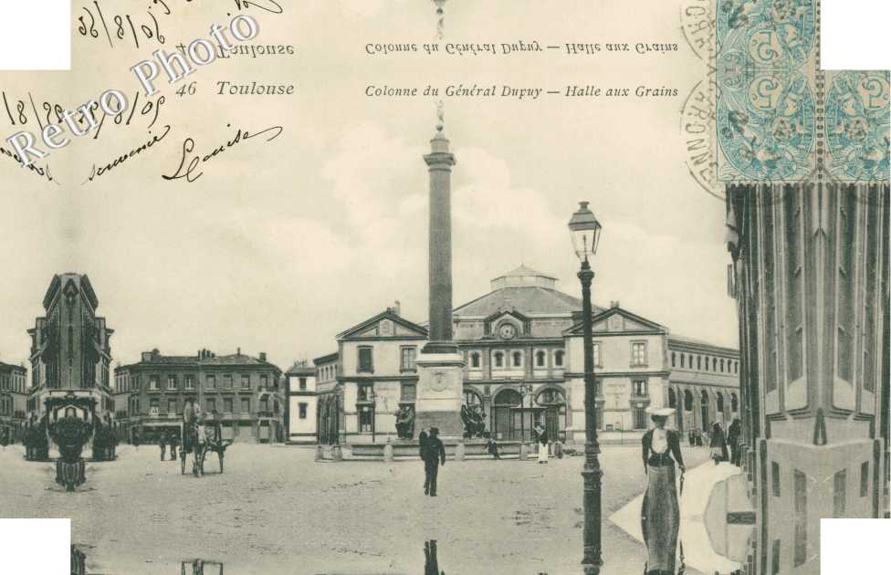 Colonne du General Dupuy - Halle aux grains