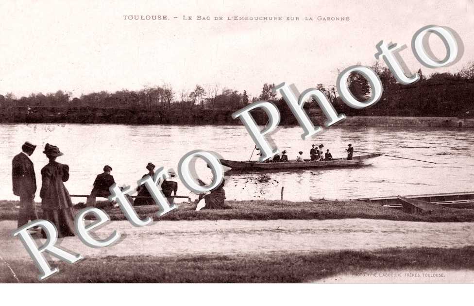 La Bac de l'Embouchure sur la Garonne (quartier des Sept Deniers)