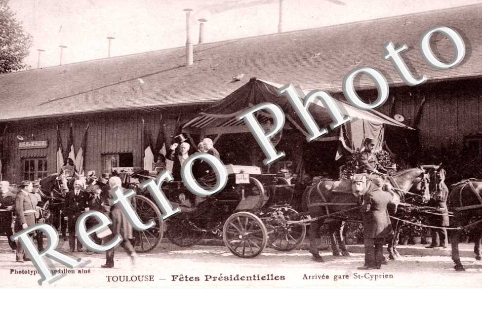 Fete Presidentielles - Arrivee Gare saint Cyprien