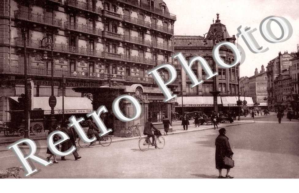rue Felix Poulet et la gare des tramways