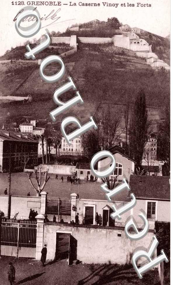 la caserne Vincy et les forts